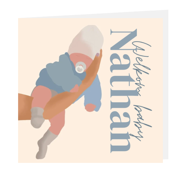 Geboortekaart Nathan